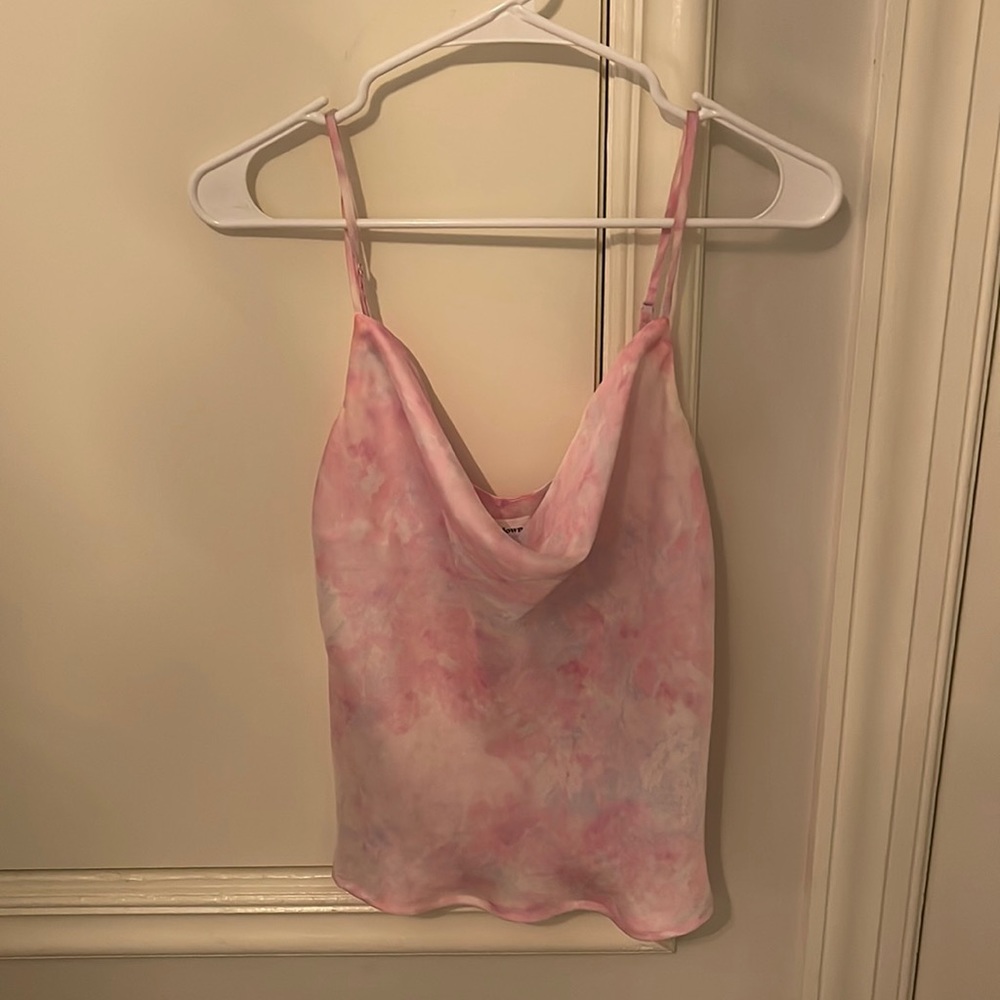 Superdown pink the dye camisole